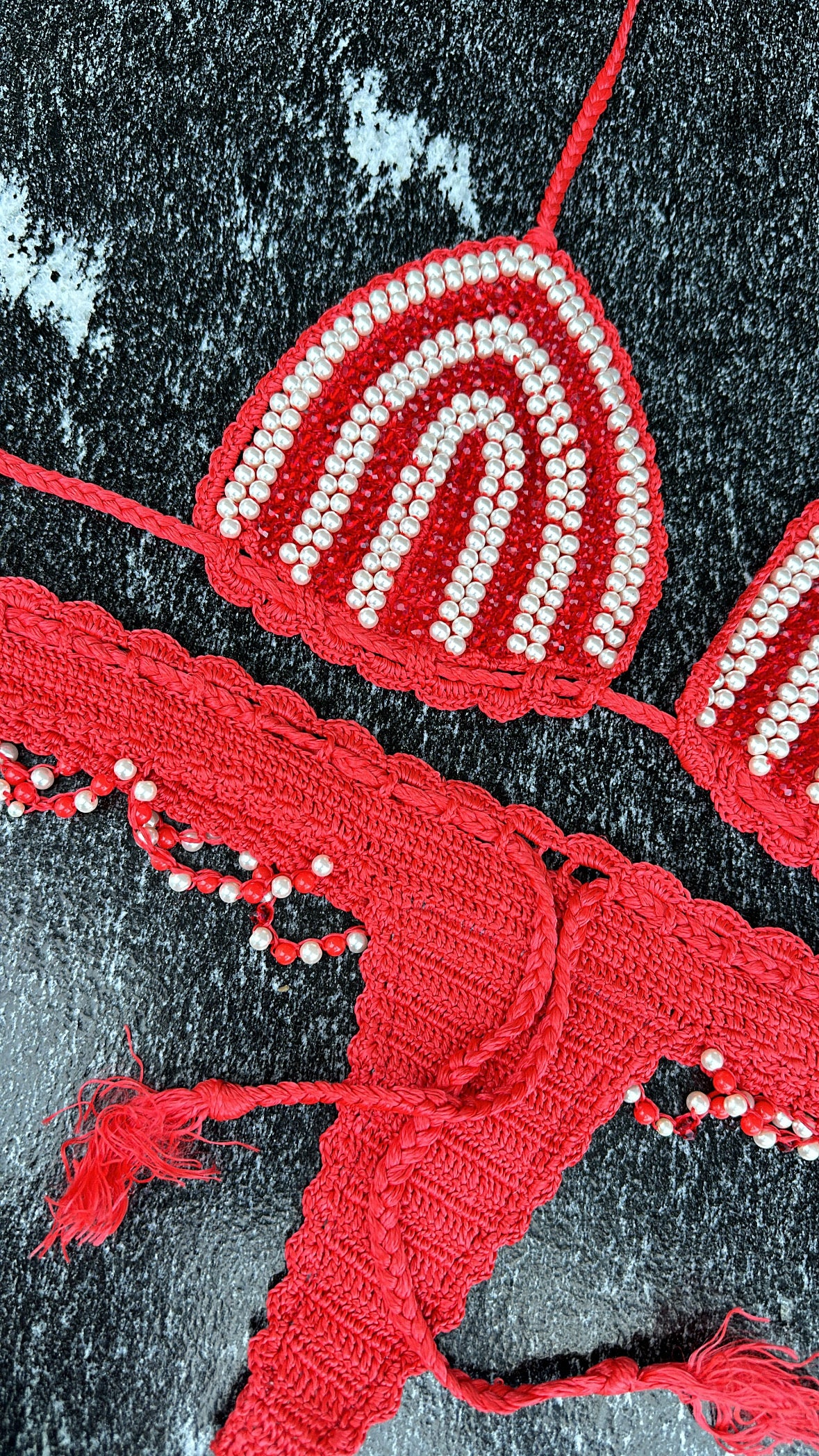 Rojo crochet